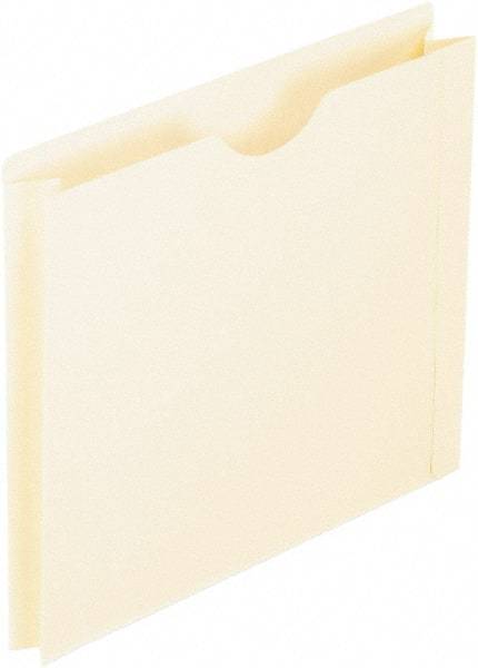 Pendaflex - 8-1/2 x 11", Letter Size, Manila, Expansion Folders - 11 Point Stock, Straight Tab Cut Location - Industrial Tool & Supply