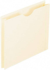 Pendaflex - 8-1/2 x 11", Letter Size, Manila, Expansion Folders - 11 Point Stock, Straight Tab Cut Location - Industrial Tool & Supply
