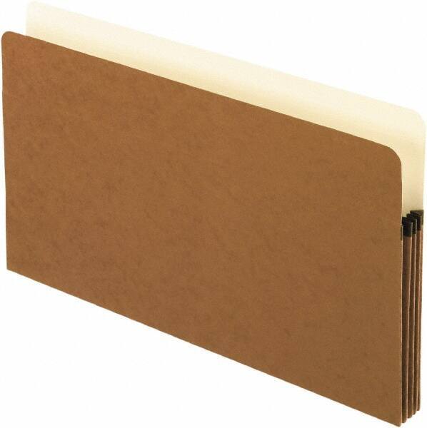 Pendaflex - 8-1/2 x 14", Legal, Redrope, Expansion Folders - Straight Tab Cut Location - Industrial Tool & Supply