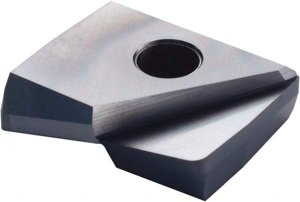 OSG - PFR1250 Grade XP3310 Carbide Milling Insert - SiC Finish, 7mm Thick, 23.5mm Inscribed Circle, 0.015" Corner Radius - Industrial Tool & Supply
