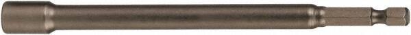 Wiha - 3/8" Magnetic Nutsetter - 1/4" Hex Drive, 12" OAL - Industrial Tool & Supply