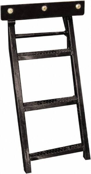 Buyers Products - Steel Retractable Step - 35" Long, Black, For Use with Universal Use - Industrial Tool & Supply