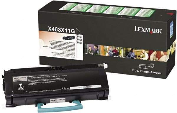 Lexmark - Black Toner Cartridge - Use with Lexmark X463de, X464de, X466de, X466dte, X466dwe - Industrial Tool & Supply