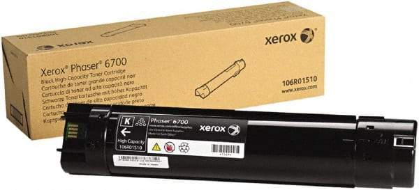 Xerox - Black Toner Cartridge - Use with Xerox Phaser 6700 - Industrial Tool & Supply