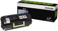 Lexmark - Black Toner Cartridge - Use with Lexmark MS711, MS811, MS812 - Industrial Tool & Supply
