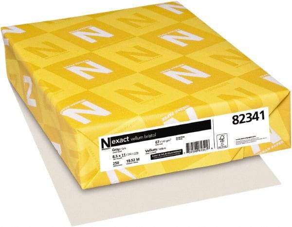 Neenah Paper - 8-1/2" x 11" Gray Colored Copy Paper - Use with Laser Printers, Copiers, Inkjet Printers - Industrial Tool & Supply