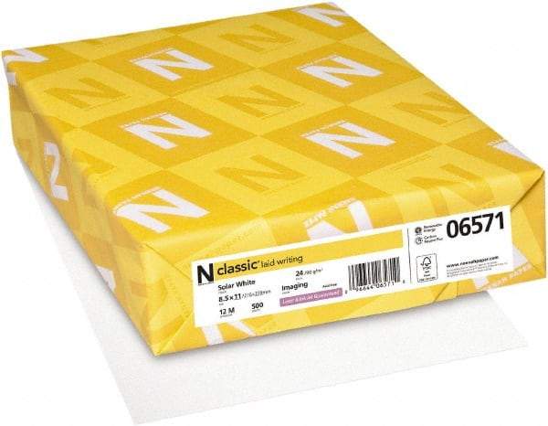 Neenah Paper - 8-1/2" x 11" Solar White Copy Paper - Use with Laser Printers, Copiers, Inkjet Printers - Industrial Tool & Supply