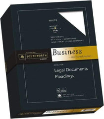 Southworth - 8-1/2" x 11" White & Red Colored Copy Paper - Use with Laser Printers, Copiers, Inkjet Printers - Industrial Tool & Supply