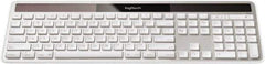 Logitech - Silver Wireless Keyboard - Use with Mac OS X 10.4 & Later - Industrial Tool & Supply