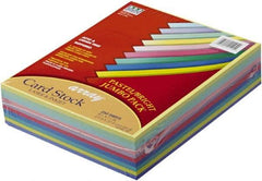 Pacon - 8-1/2" x 11" Assorted Colors Colored Copy Paper - Use with Copiers,Inkjet Printers,Laser Printers,Typewriters - Industrial Tool & Supply
