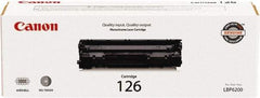Canon - Black Toner Cartridge - Use with Canon imageCLASS LBP6200d - Industrial Tool & Supply