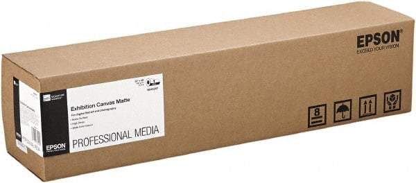 Epson - White Photo Paper - Use with Wide-Format Printers, Plotters - Industrial Tool & Supply