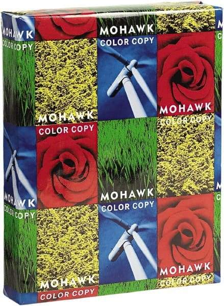 Mohawk - 8-1/2" x 11" Bright White Colored Copy Paper - Use with Laser Printers, Copiers, Digital Imaging Equipment - Industrial Tool & Supply