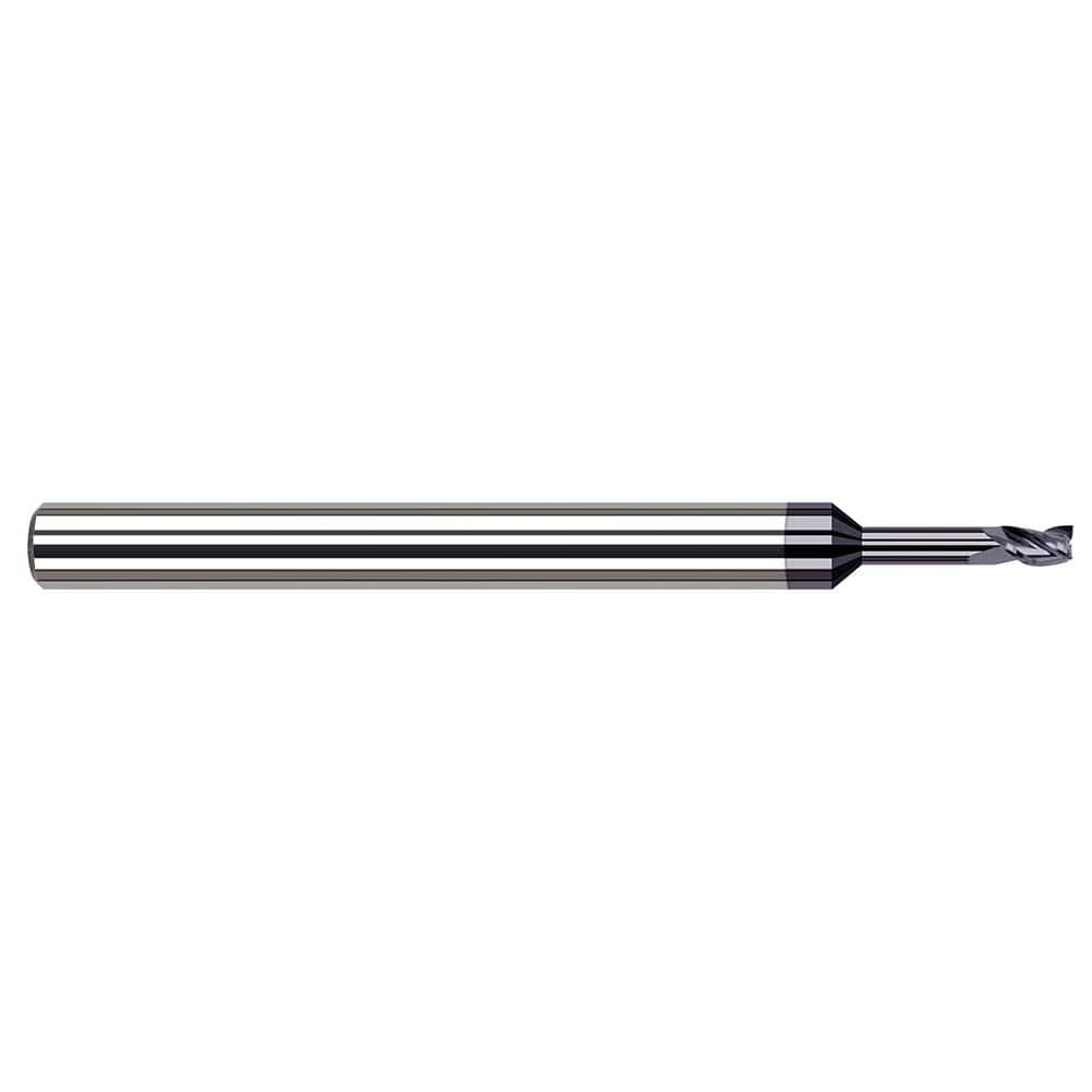 Harvey Tool - Square End Mills Mill Diameter (Decimal Inch): 0.0130 Length of Cut (Decimal Inch): 0.0190 - Industrial Tool & Supply