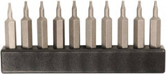 Wiha - PL1 Micro Pack Screwdriver Bit - 28mm OAL - Industrial Tool & Supply