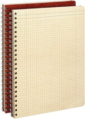 AMPAD - 76 Sheet, 11-3/4 x 9-1/4", Quadrille Computation Book - Brown - Industrial Tool & Supply