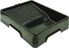 Richard - 9-1/2" Roller Compatible Paint Tray - 1 Gal Capacity, 9-1/2" Wide, Plastic - Industrial Tool & Supply