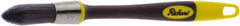 Richard - 3/4" Oval Polyester Trim Brush - 2" Bristle Length, 7" Rubber Sash Handle - Industrial Tool & Supply