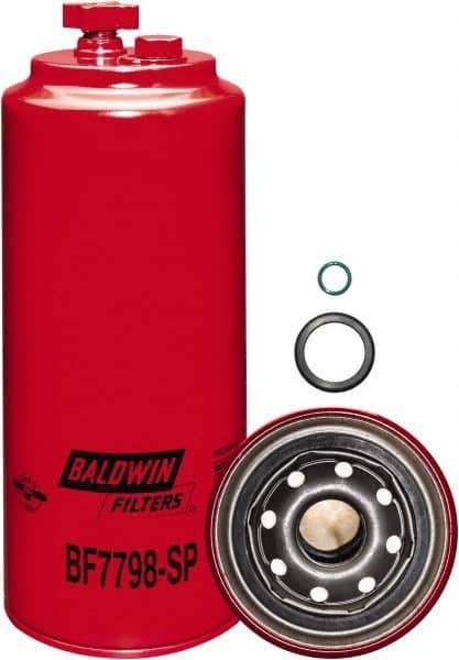 Hastings - Automotive Fuel Filter - Caterpillar 1986378 - Hastings BF7798-SP, Wix 533693 - Industrial Tool & Supply