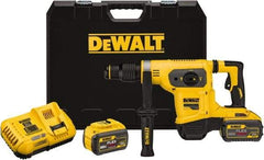 DeWALT - 60 Volt 1" SDS Max Chuck Cordless Hammer Drill - 0 to 3,150 BPM, 0 to 550 RPM, Reversible - Industrial Tool & Supply