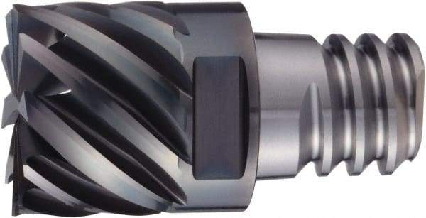 OSG - PXSM Grade XP3225 Carbide End Milling Tip Insert - Cr Finish, 6 Flutes, 16mm Cutting Diam, 11.2mm Depth of Cut, 38° Helix - Industrial Tool & Supply