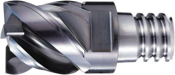 OSG - PXVC Grade XP3225 Carbide Chamfer Milling Tip Insert - Cr Finish, 4 Flutes, 18mm Cutting Diam, 18mm Depth of Cut, 45/48° Helix - Industrial Tool & Supply
