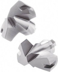 OSG - Series 78PXD, 7/8" Diam Grade CF225 140° Replaceable Drill Tip - Carbide, Uncoated, 10 Seat Size - Industrial Tool & Supply