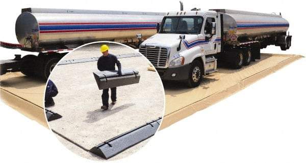 UltraTech - 6' Long x 1.5' Wide x 6" High, Spill Containment Wall - Compatible with Berm - Industrial Tool & Supply