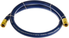 Continental ContiTech - 3/4" ID x 1.11" OD 10' Long Multipurpose Air Hose - FNPT x FNPT Ends, 250 Working psi, -10 to 158°F, 3/4" Fitting, Blue - Industrial Tool & Supply