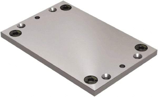 Jergens - 375mm Long x 250mm Wide Steel Fixture Plate - 20mm Plate Thickness - Industrial Tool & Supply