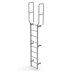 TRI-ARC - Rolling & Wall Mounted Ladders & Platforms Type: Fixed Ladder Style: Safety Cage - Industrial Tool & Supply