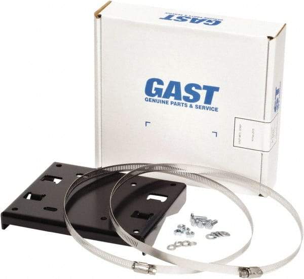 Gast - Air Compressor Riser Mounting Kit - Use with Gast 48/56 Frame Piston Pumps - Industrial Tool & Supply