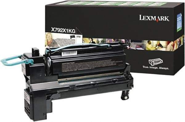 Lexmark - Black Toner Cartridge - Use with Lexmark X792de, X792dte, X792dtfe, X792dtpe, X792dtme, X792dtse - Industrial Tool & Supply
