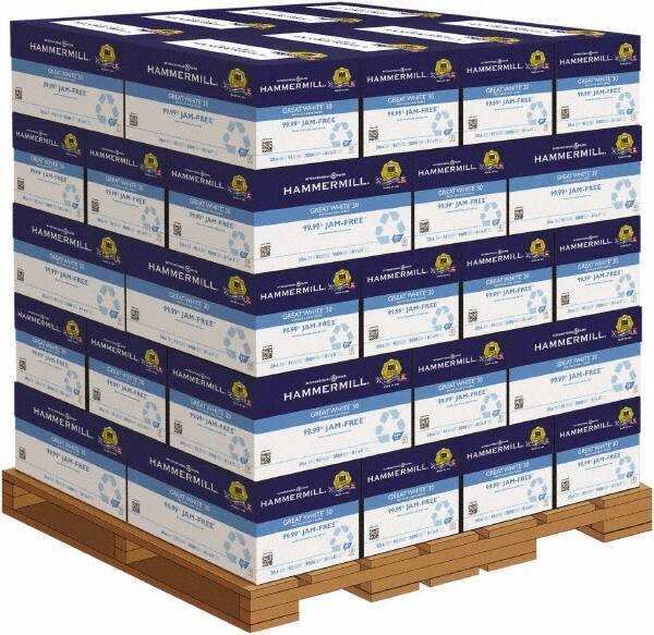 Hammermill - 8-1/2" x 11" White Copy Paper - Use with Laser Printers, Inkjet Printers, Copiers - Industrial Tool & Supply