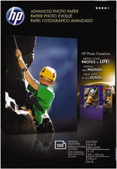 Hewlett-Packard - 4" x 6" White Photo Paper - Use with Inkjet Printers - Industrial Tool & Supply