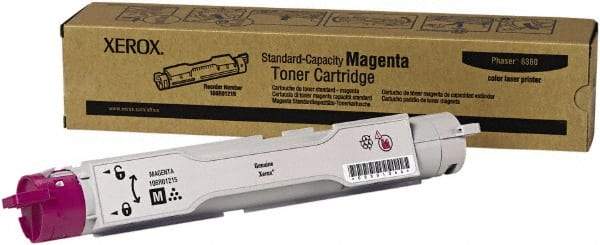 Xerox - Magenta Toner Cartridge - Use with Xerox Phaser 6360 - Industrial Tool & Supply
