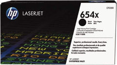 Hewlett-Packard - Black Toner Cartridge - Use with HP Color LaserJet Enterprise M651 - Industrial Tool & Supply