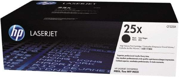 Hewlett-Packard - Black Toner Cartridge - Use with HP LaserJet Enterprise flow M830z, M806 - Industrial Tool & Supply