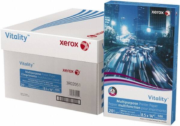 Xerox - White Copy Paper - Use with Copiers, Typewriters, Printers, Fax Machines - Industrial Tool & Supply