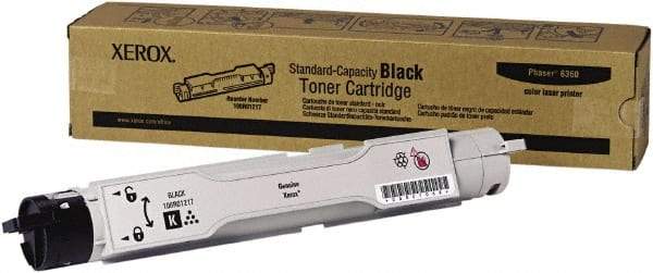 Xerox - Black Toner Cartridge - Use with Xerox Phaser 6360 - Industrial Tool & Supply