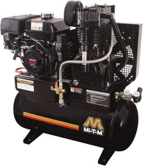 MI-T-M - Stationary Gas Air Compressors Horsepower: 9.0 Cubic Feet per Minute: 17.20 - Industrial Tool & Supply