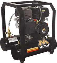 MI-T-M - Stationary Gas Air Compressors Horsepower: 4 Cubic Feet per Minute: 4.80 - Industrial Tool & Supply