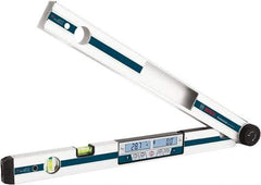 Bosch - 0.1° Resolution Combination Protractor & Inclinometer - 270° Range - Industrial Tool & Supply