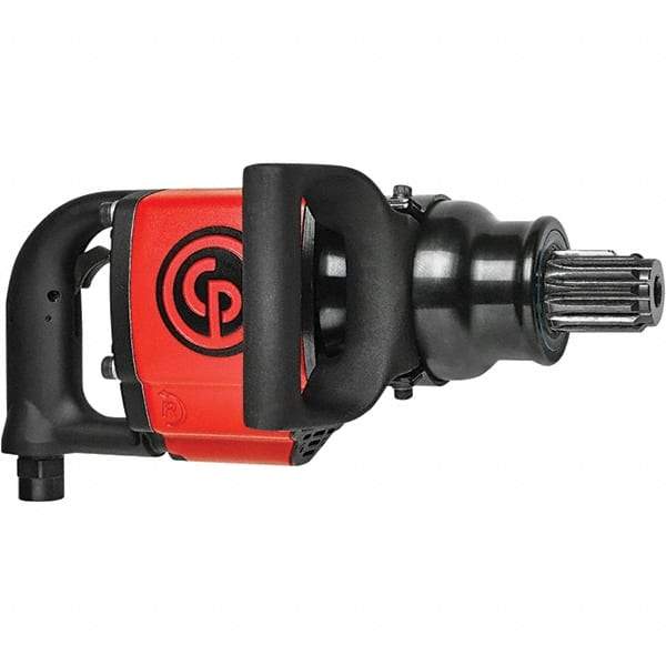 Chicago Pneumatic - #5 Spline Drive, 3,500 RPM, 2,800 Ft/Lb Torque Impact Wrench - D-Handle, 68 CFM, 90 psi, 1/2" NPT Inlet - Industrial Tool & Supply