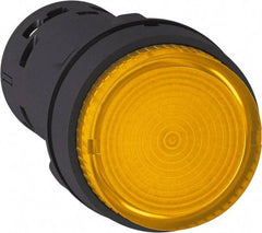 Schneider Electric - Pushbutton Switch Illuminated Body - Orange - Industrial Tool & Supply