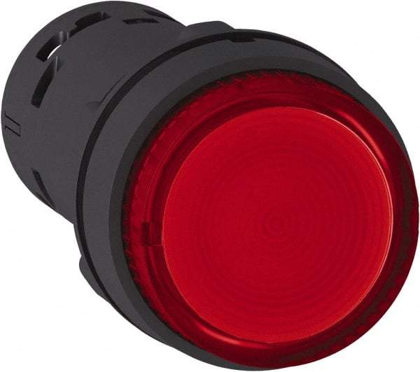Schneider Electric - Pushbutton Switch Illuminated Body - Red - Industrial Tool & Supply
