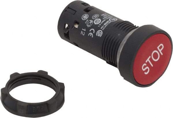 Schneider Electric - Pushbutton Switch Body - Red - Industrial Tool & Supply