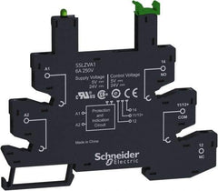Schneider Electric - Relay Sockets Socket Shape: Flat Number of Pins: 5 - Industrial Tool & Supply