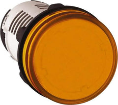 Schneider Electric - 24 V Orange Lens LED Pilot Light - Industrial Tool & Supply