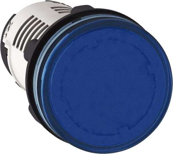 Schneider Electric - 120 V Blue Lens LED Pilot Light - Industrial Tool & Supply